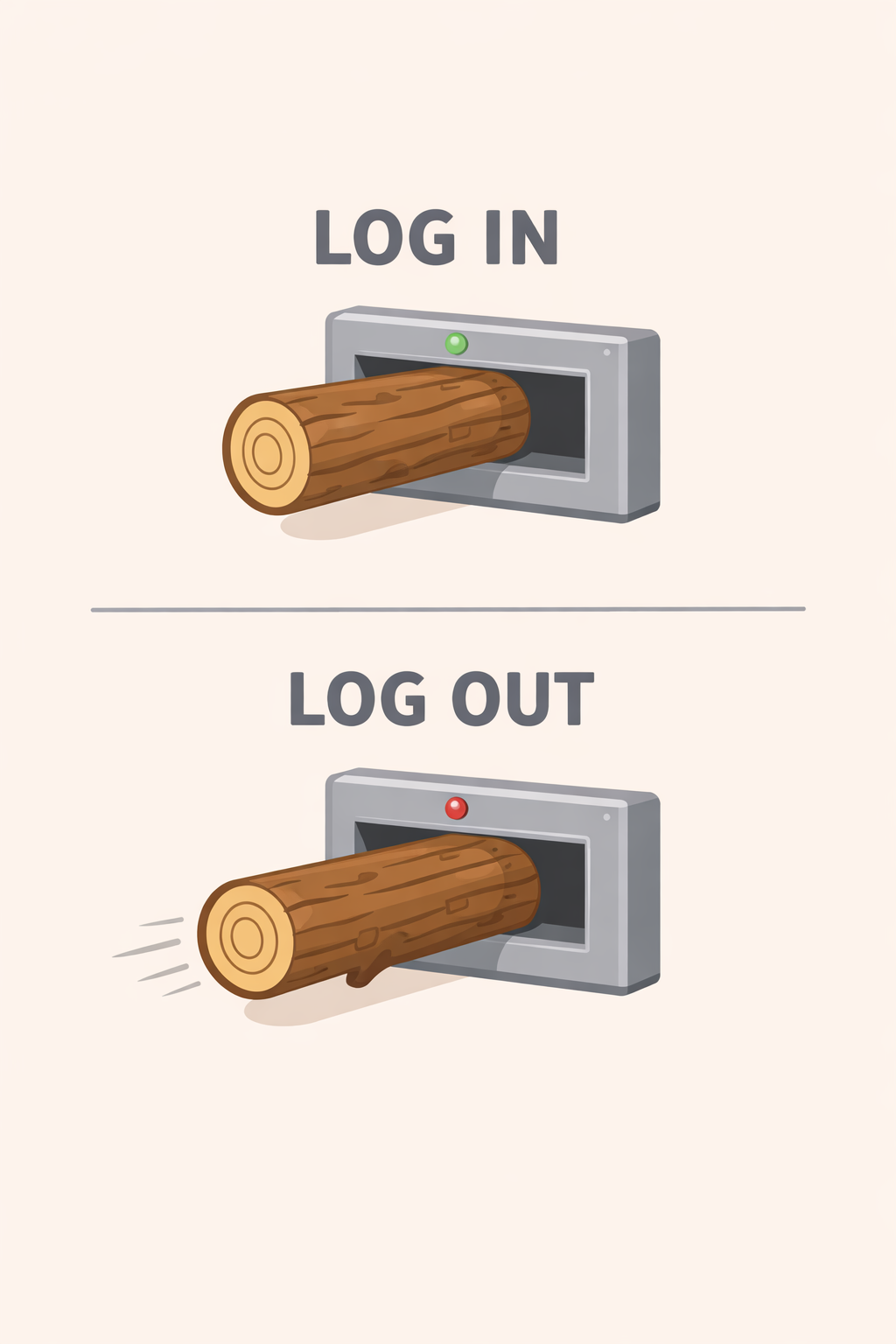 Log in